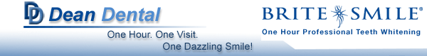 Visit the Dean Dental website...CLICK HERE!!! One Hour. One Visit. One Dazzling Smile! At Dean Dental!!!